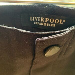 Liverpool Los Angeles Cece Skirt 14 Black Black